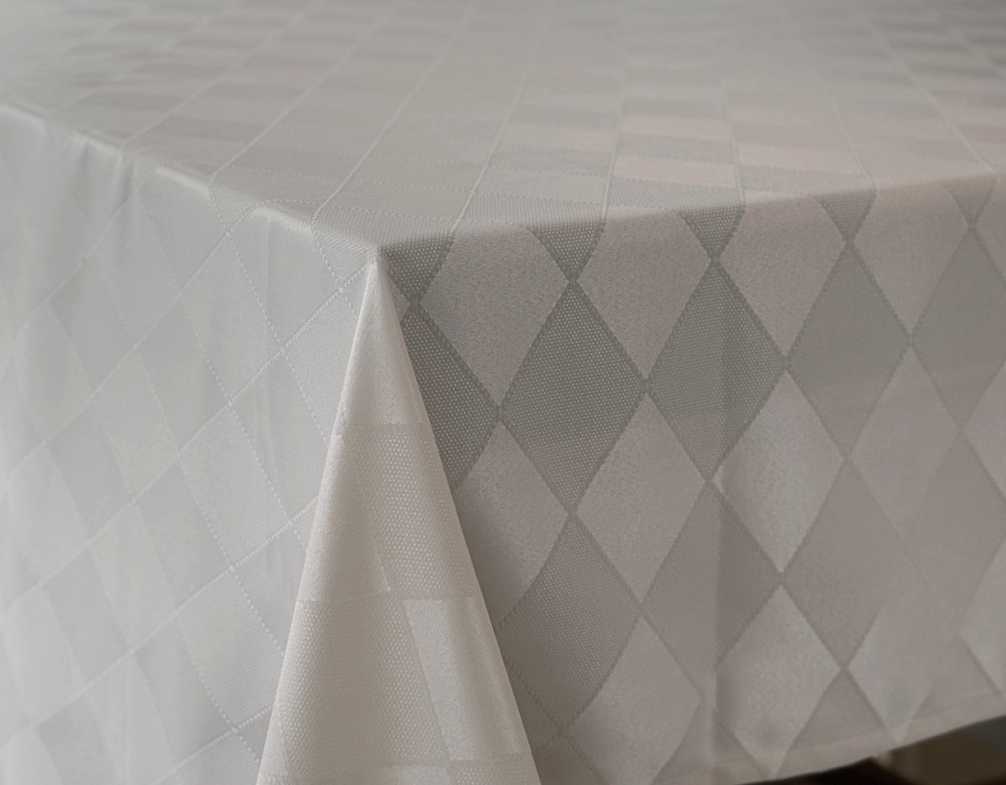 Royal White Tablecloth