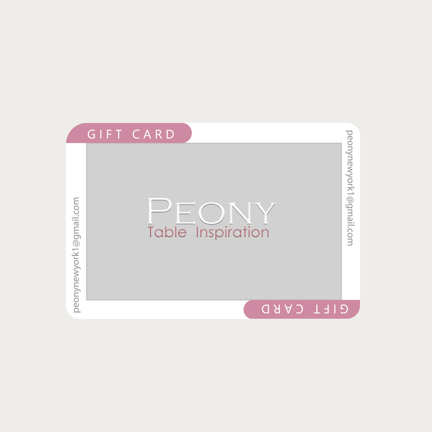 PEONY Gift Card