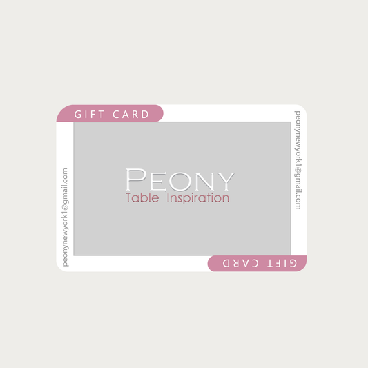 PEONY Gift Card